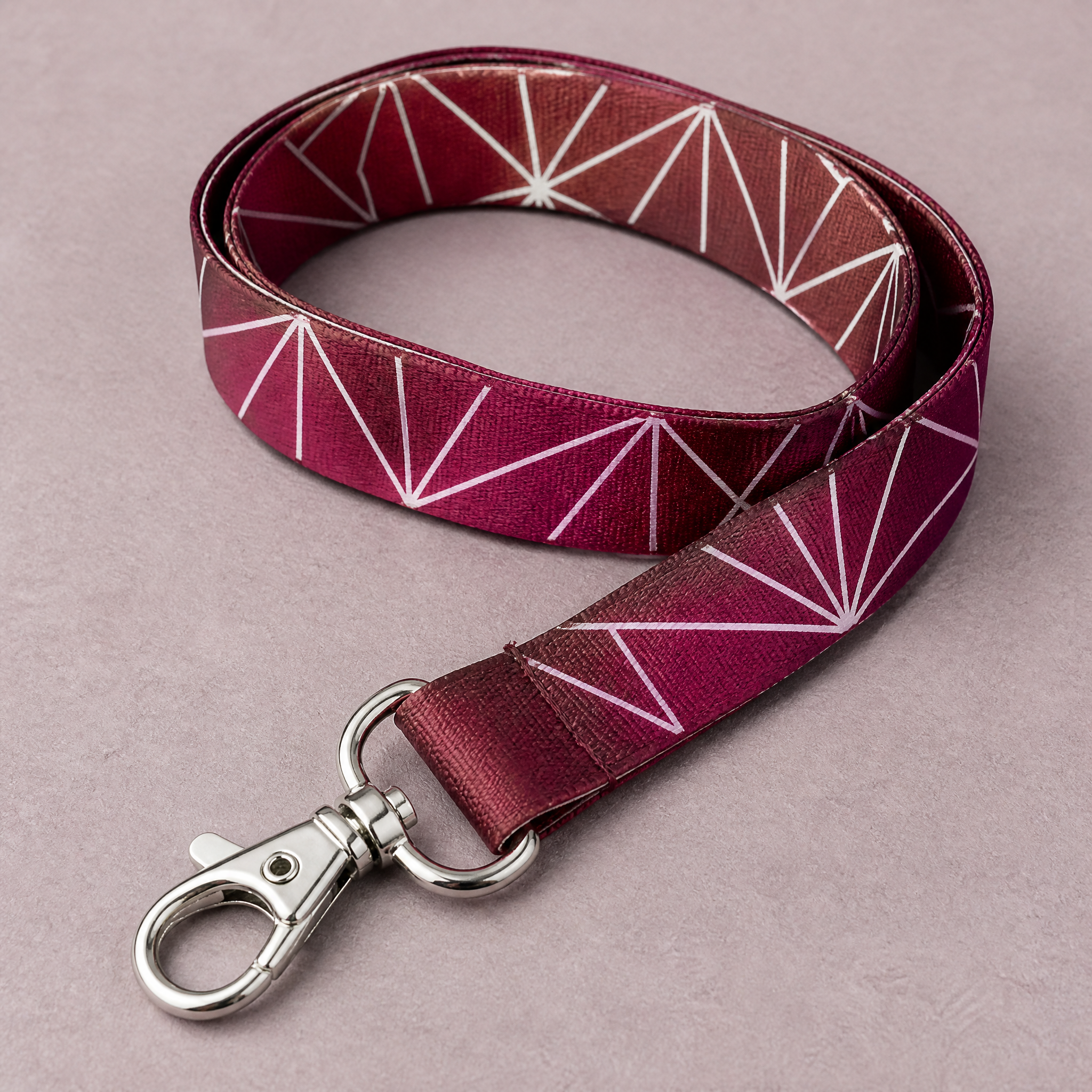 Custom Printed Polyester Lanyard with Metal Lobster Claw Clip, No MOQ Custom Logo Lanyards for Events, Trade Shows & Corporate ID Badges