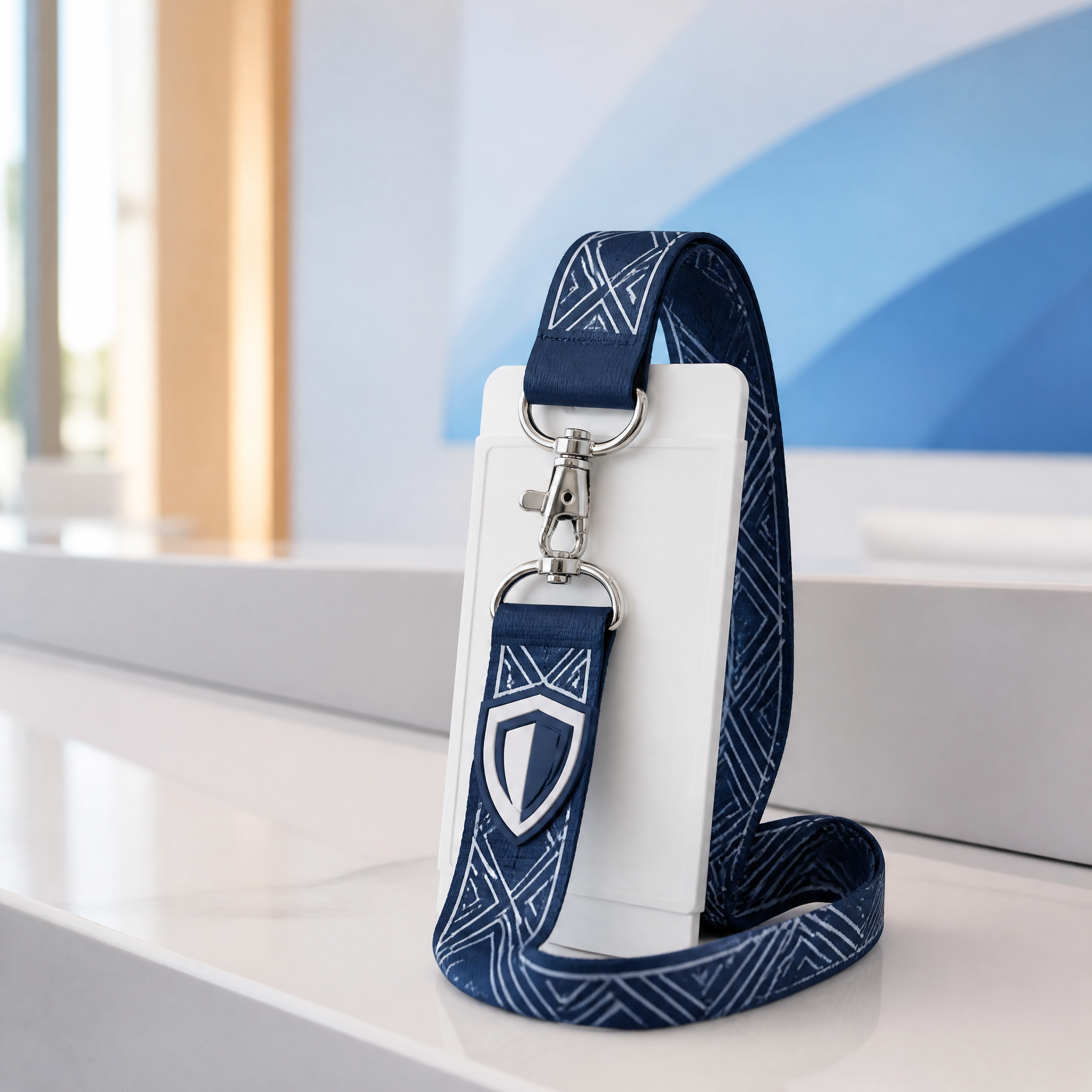 Custom 3D Rubber Logo Lanyard with Metal Lobster Claw Clip, Raised PVC Logo Lanyards No MOQ