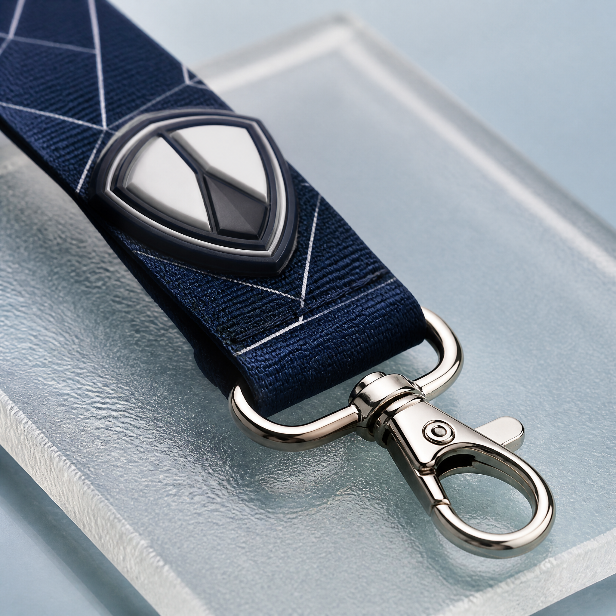 Custom 3D Rubber Logo Lanyard with Metal Lobster Claw Clip, Raised PVC Logo Lanyards No MOQ