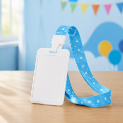 Custom Silicone Lanyard with Safety Clip, Waterproof Silicone Neck Strap No MOQ for Kids & Outdoor