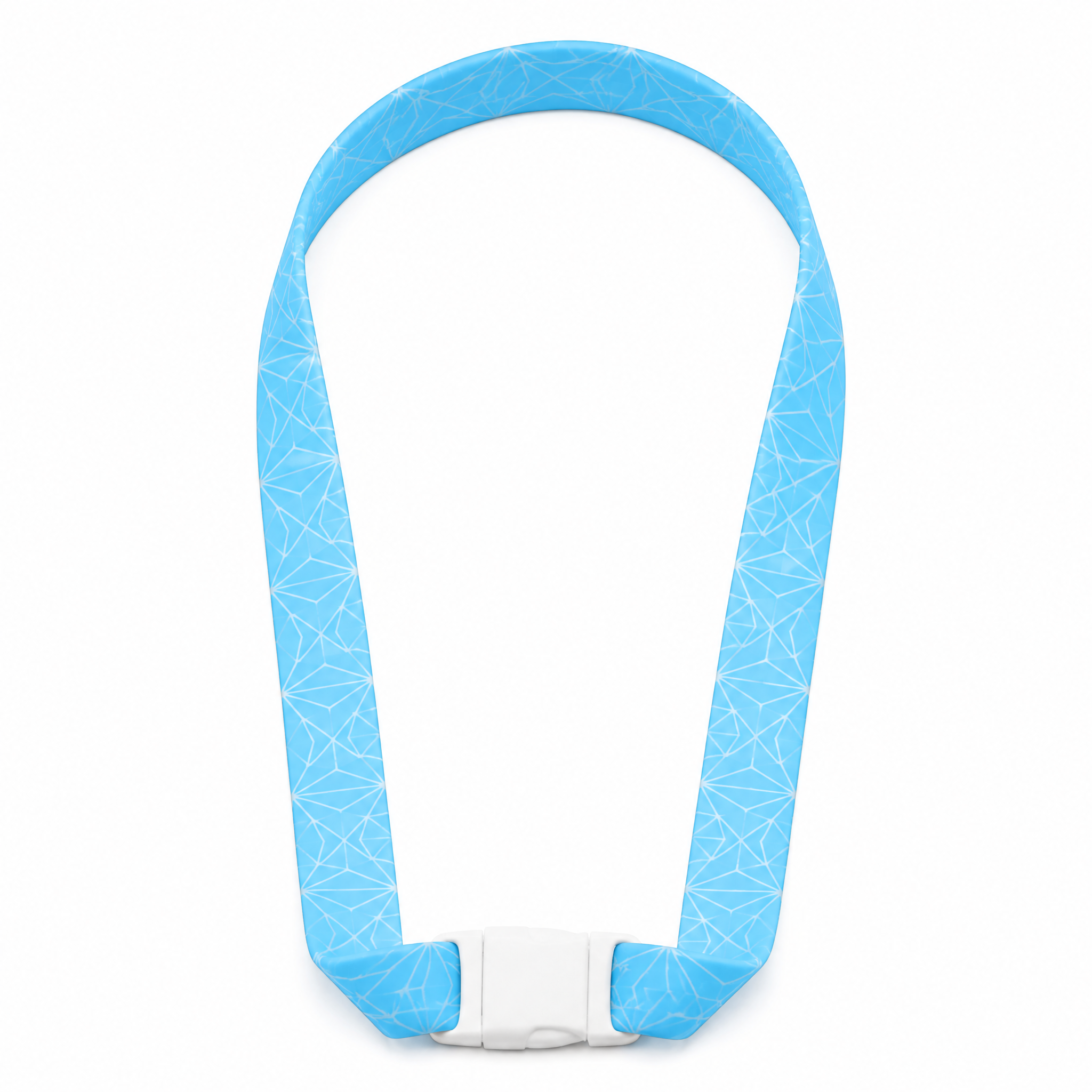 Custom Silicone Lanyard with Safety Clip, Waterproof Silicone Neck Strap No MOQ for Kids & Outdoor
