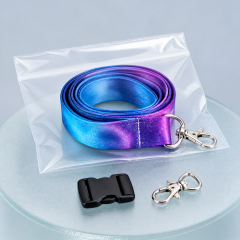 Custom Dye Sublimation Lanyard with Metal Lobster Claw Clip, Full-Color Gradient Lanyards No MOQ