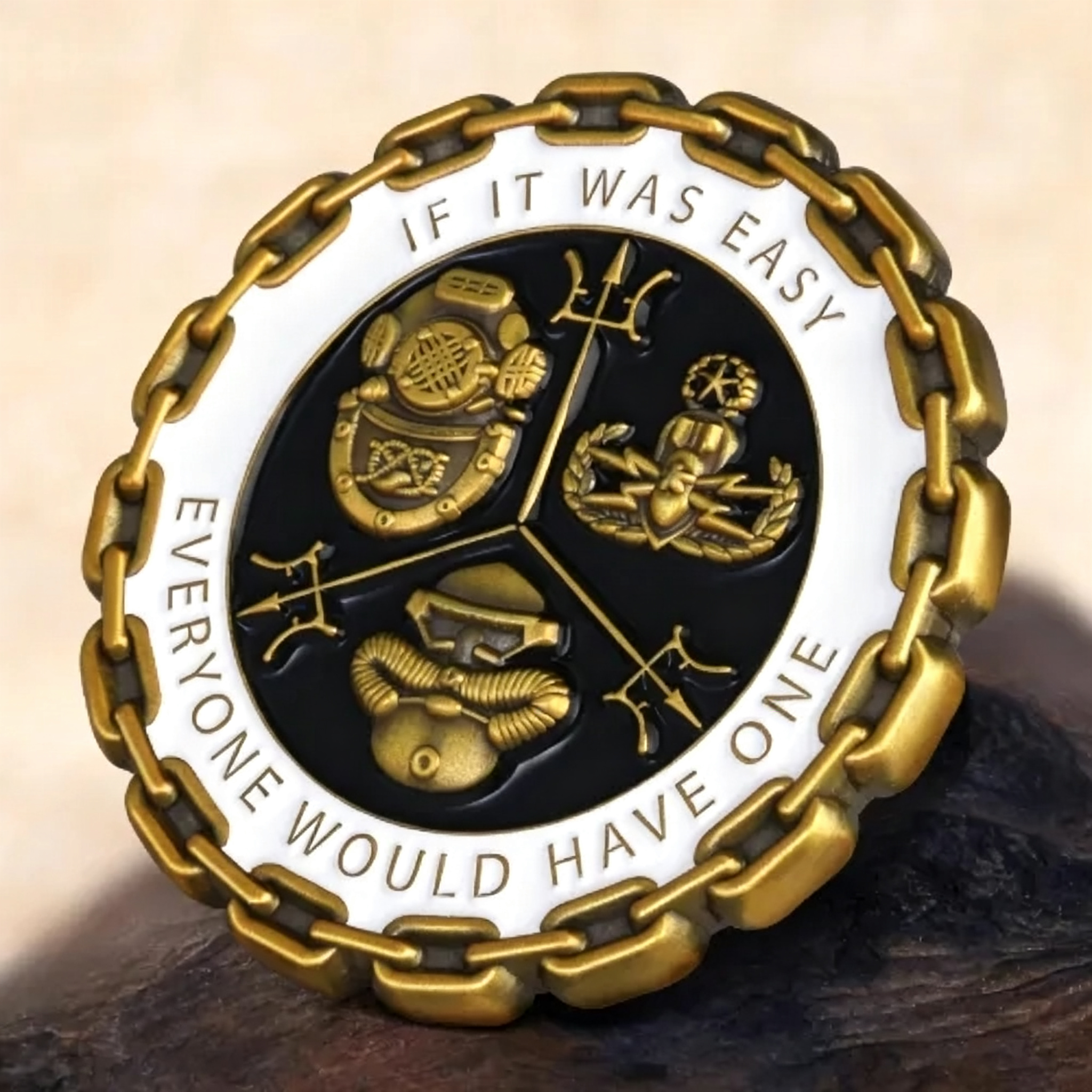 3D Challenge Coins