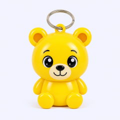 Cute Cartoon ABS Keychain - Kawaii Charm