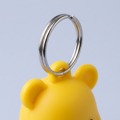 Cute Cartoon ABS Keychain - Kawaii Charm