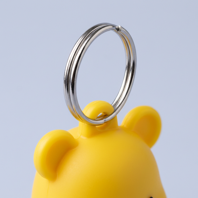 Cute Cartoon ABS Keychain - Kawaii Charm