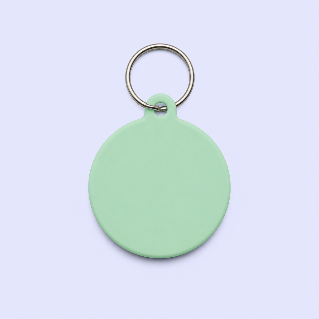 STANDARD GIFTS Silicone Keychain - Cute Aesthetic Key Chain, Soft Touch Key Tag