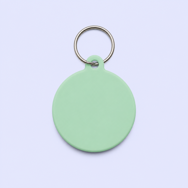 STANDARD GIFTS Silicone Keychain - Cute Aesthetic Key Chain, Soft Touch Key Tag