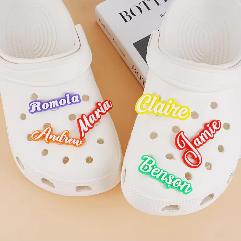 Custom PVC Mini Cute Animals Letter Shoe Charms – Designer Name Shoe Accessories, Wholesale, New Arrival