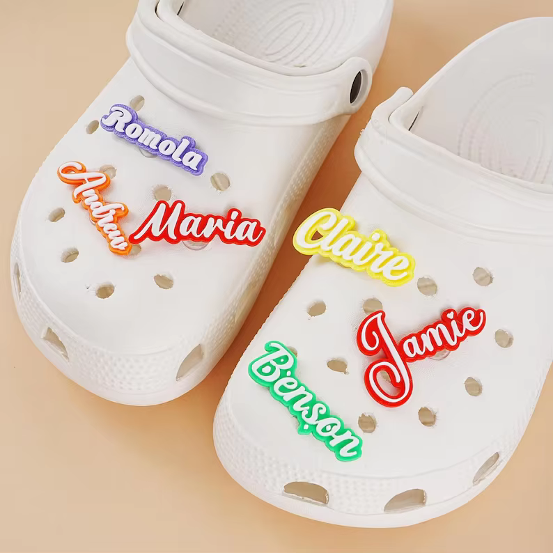 Custom PVC Mini Cute Animals Letter Shoe Charms – Designer Name Shoe Accessories, Wholesale, New Arrival