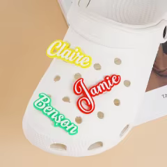 Custom PVC Mini Cute Animals Letter Shoe Charms – Designer Name Shoe Accessories, Wholesale, New Arrival