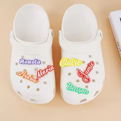 Custom PVC Mini Cute Animals Letter Shoe Charms – Designer Name Shoe Accessories, Wholesale, New Arrival