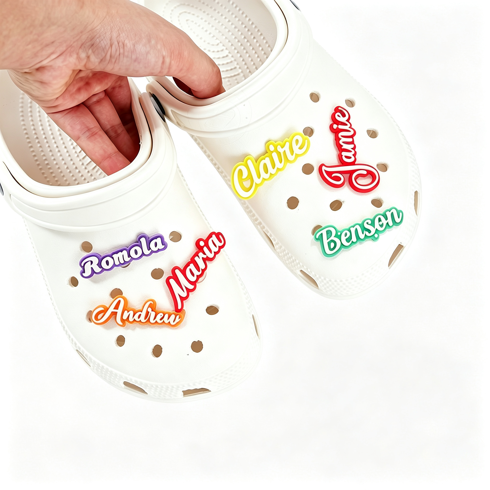 Custom PVC Mini Cute Animals Letter Shoe Charms – Designer Name Shoe Accessories, Wholesale, New Arrival
