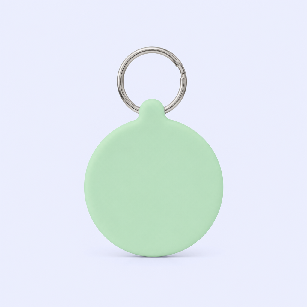 STANDARD GIFTS Silicone Keychain - Cute Aesthetic Key Chain, Soft Touch Key Tag