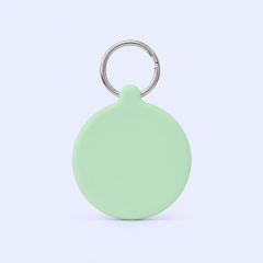 STANDARD GIFTS Silicone Keychain - Cute Aesthetic Key Chain, Soft Touch Key Tag
