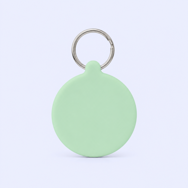 STANDARD GIFTS Silicone Keychain - Cute Aesthetic Key Chain, Soft Touch Key Tag