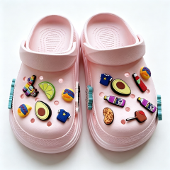 Custom 3D Rubber Shoe Charms with Logo for Shoes, Sandals & Clogs
