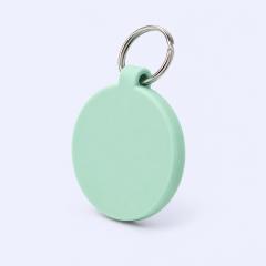 STANDARD GIFTS Silicone Keychain - Cute Aesthetic Key Chain, Soft Touch Key Tag