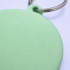 STANDARD GIFTS Silicone Keychain - Cute Aesthetic Key Chain, Soft Touch Key Tag