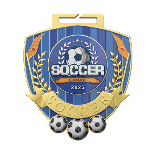 Super Cup Soccer 2nd Place Medal