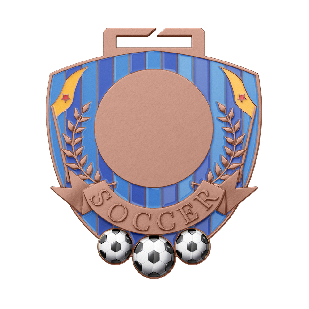 Super Cup Soccer 2nd Place Medal
