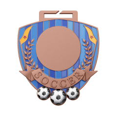 Super Cup Soccer 2nd Place Medal