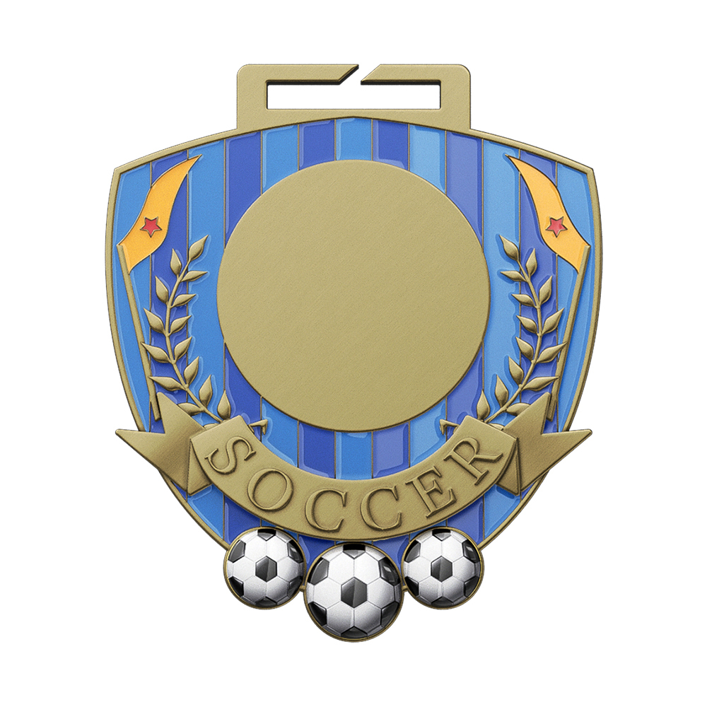 Super Cup Soccer 2nd Place Medal