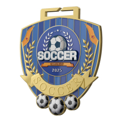 Super Cup Soccer 2nd Place Medal