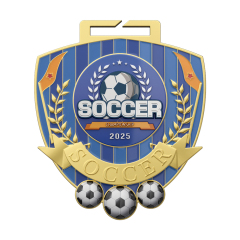 Super Cup Soccer 2nd Place Medal