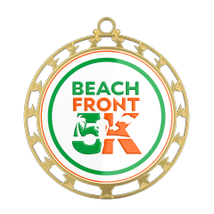 BEACH FRONT 5K Medal