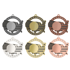 Custom Medals with Rhinestones — Sparkling Award Medals for Any Event