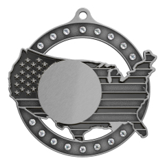 Custom Medals with Rhinestones — Sparkling Award Medals for Any Event