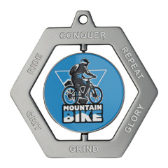 Mountain Bike Medal — Custom MTB Race & Trail Award Medal