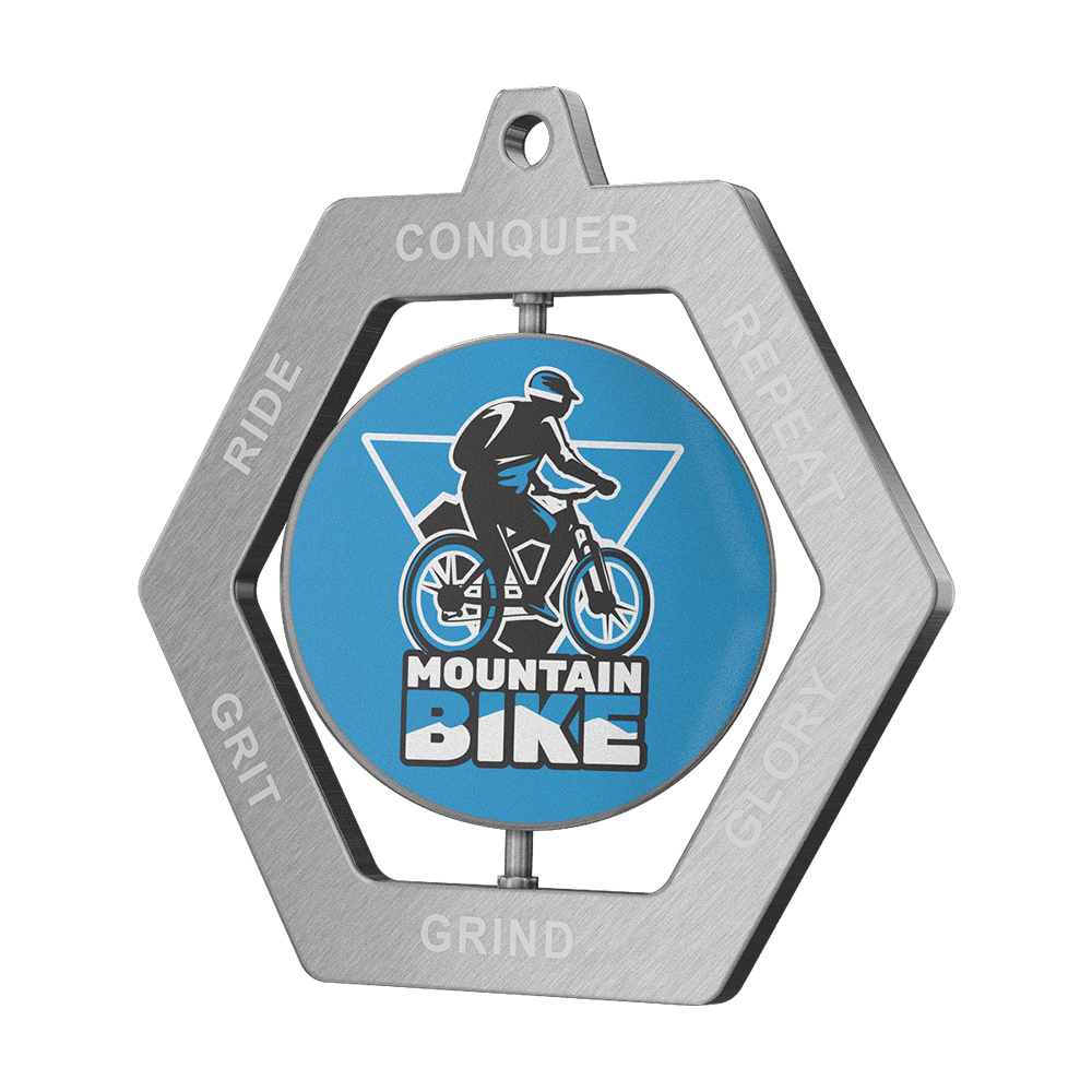 Mountain Bike Medal — Custom MTB Race & Trail Award Medal