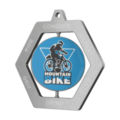 Mountain Bike Medal — Custom MTB Race & Trail Award Medal