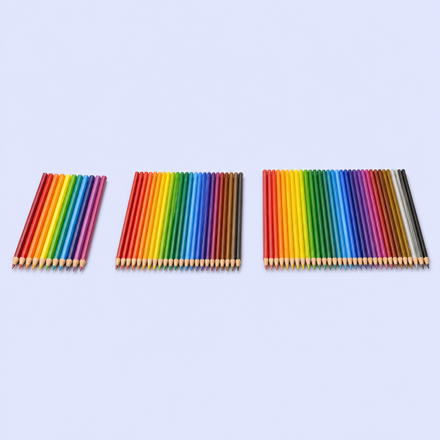 STANDARD GIFTS Colored Pencil Set - Pre-Sharpened Rainbow Art Pencils for Adults and Kids - 12, 24 or 36 Colors