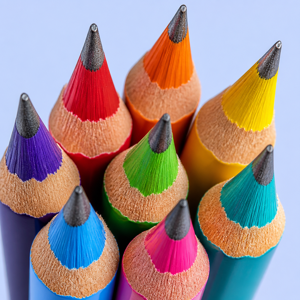 STANDARD GIFTS Colored Pencil Set - Pre-Sharpened Rainbow Art Pencils for Adults and Kids - 12, 24 or 36 Colors