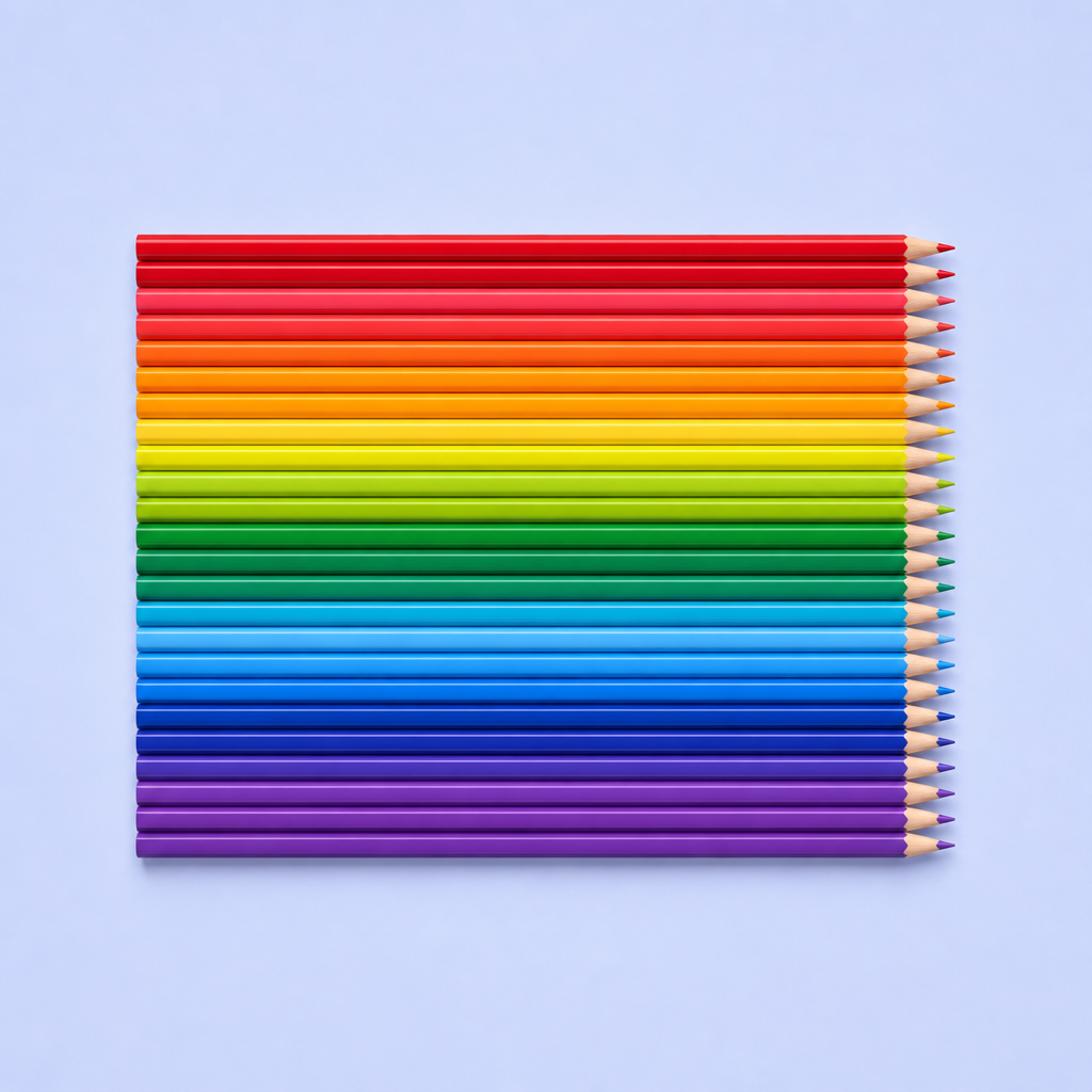 STANDARD GIFTS Colored Pencil Set - Pre-Sharpened Rainbow Art Pencils for Adults and Kids - 12, 24 or 36 Colors