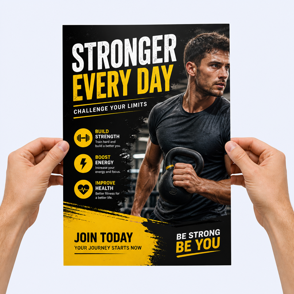 Custom Promotional Poster - HD Print, Gloss Finish, Bulk Trade Show Poster - STANDARD GIFTS