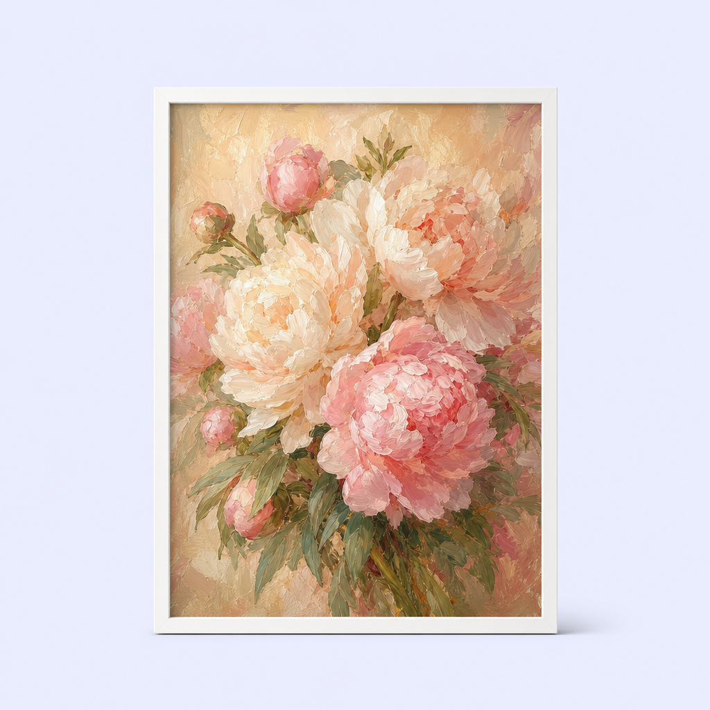 Framed Art Print - Aesthetic Wall Poster for Living Room - Fine Art Home Decor