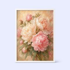 Framed Art Print - Aesthetic Wall Poster for Living Room - Fine Art Home Decor