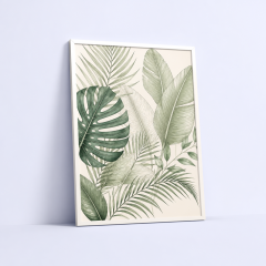 Framed Art Print - Aesthetic Wall Poster for Living Room - Fine Art Home Decor