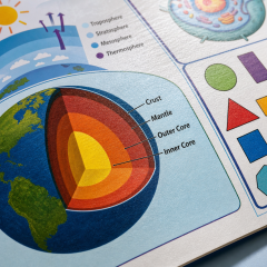 Educational Posters for Classroom - Kids Learning Chart Set - School Wall Posters for Students