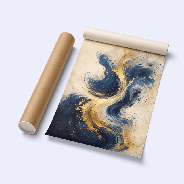 Framed Art Print - Aesthetic Wall Poster for Living Room - Fine Art Home Decor