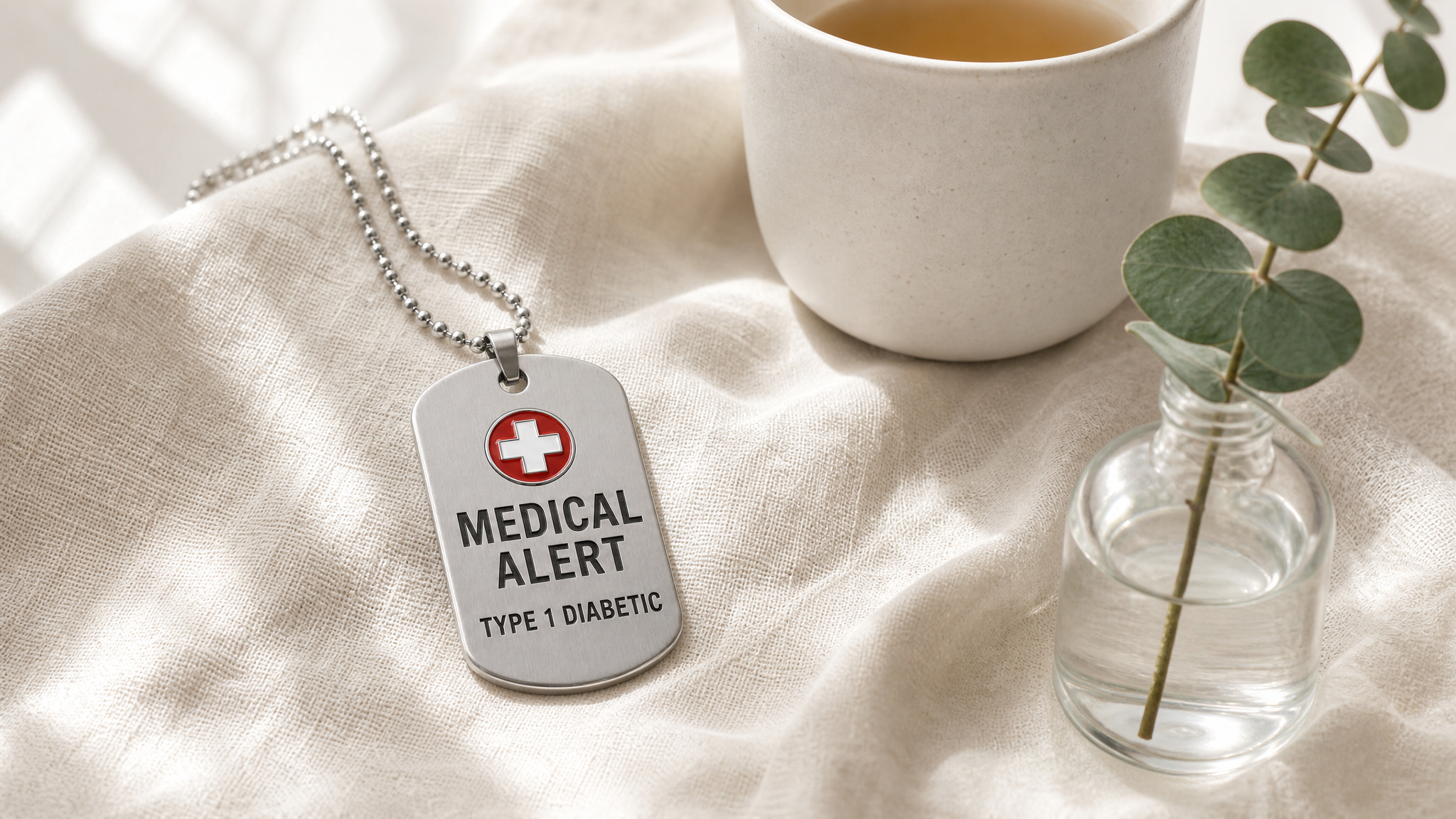 Medical tag still life