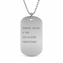 Custom Military& Veteran Dog Tags