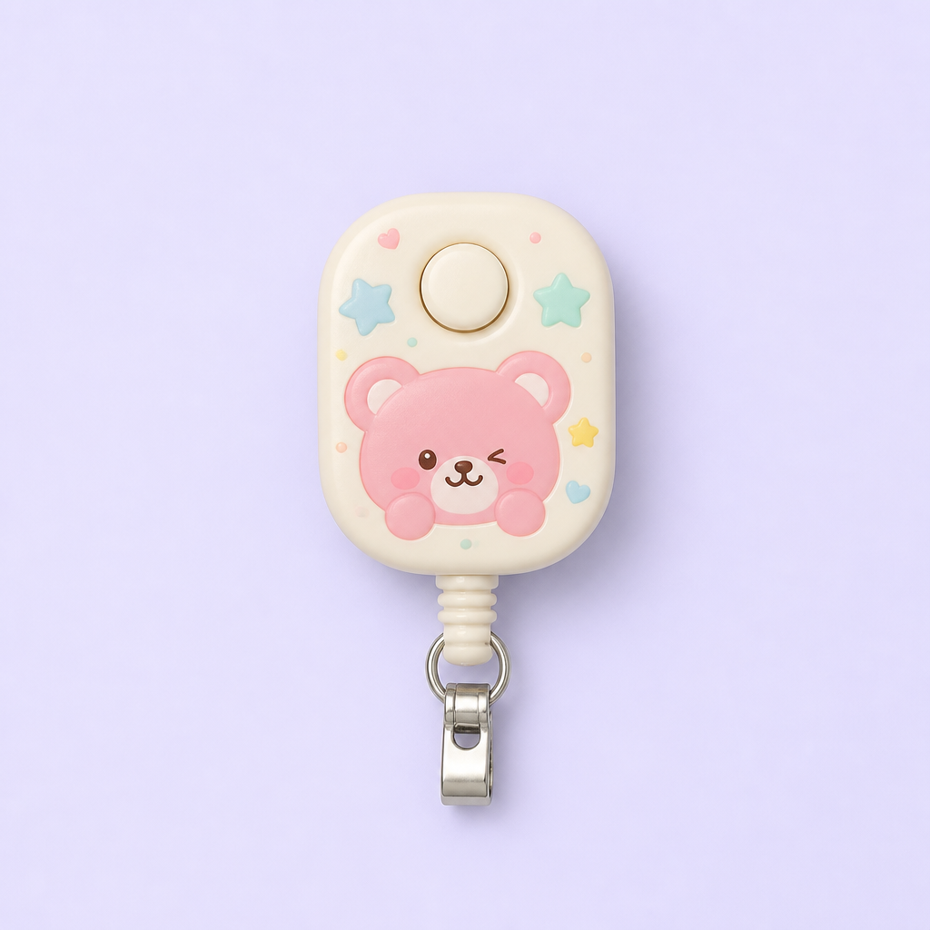 Custom Kawaii Cartoon Badge Reel - Cute Retractable ID Badge Holder