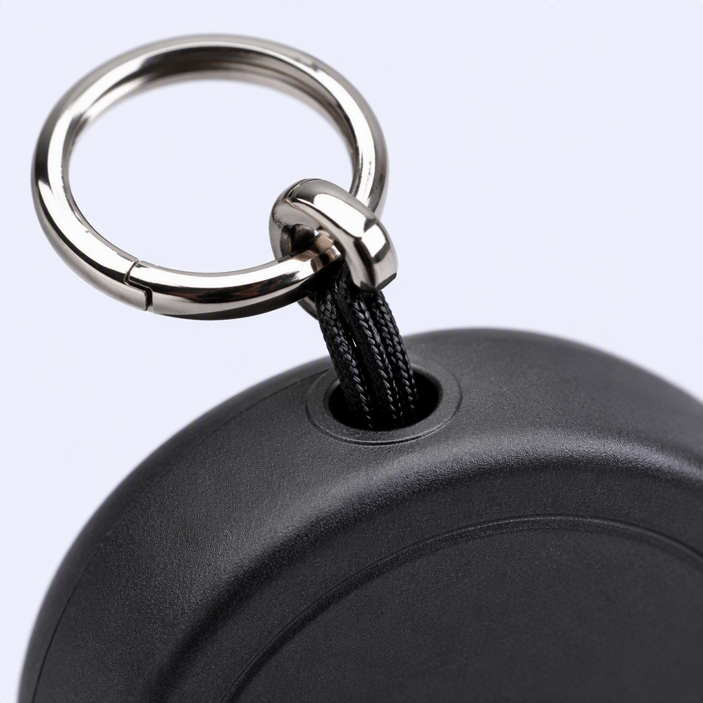 Custom Minimalist Badge Reel - Retractable ID Holder with Spring-Loaded Clip