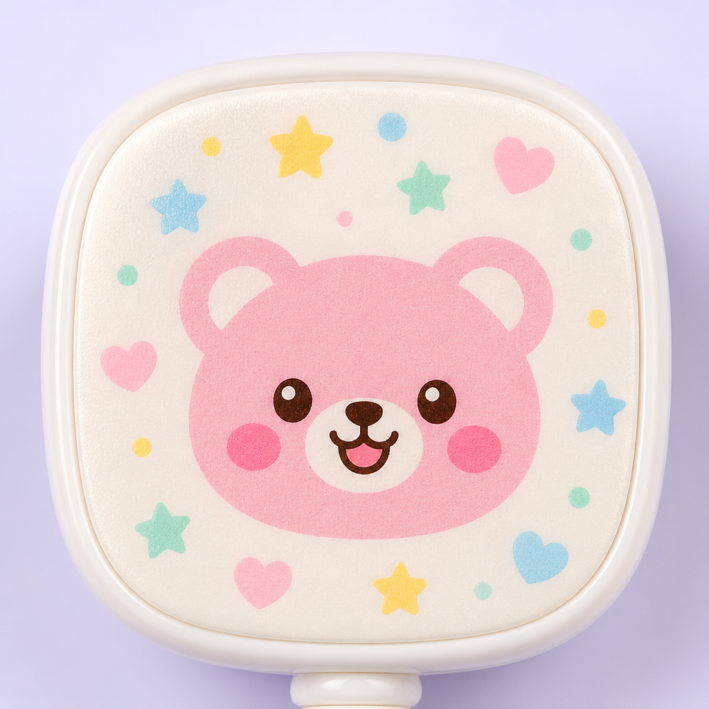 Custom Kawaii Cartoon Badge Reel - Cute Retractable ID Badge Holder