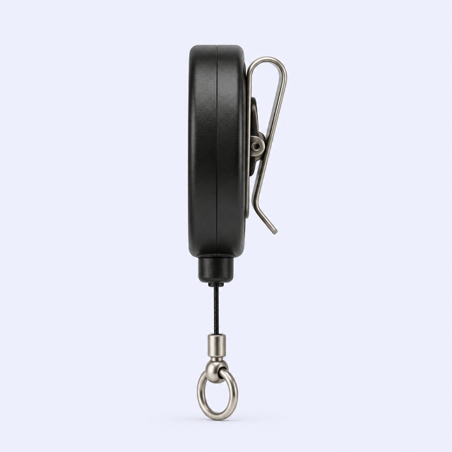 Custom Retractable Badge Reel - Trendy Graphic Keychain by Standard Gifts